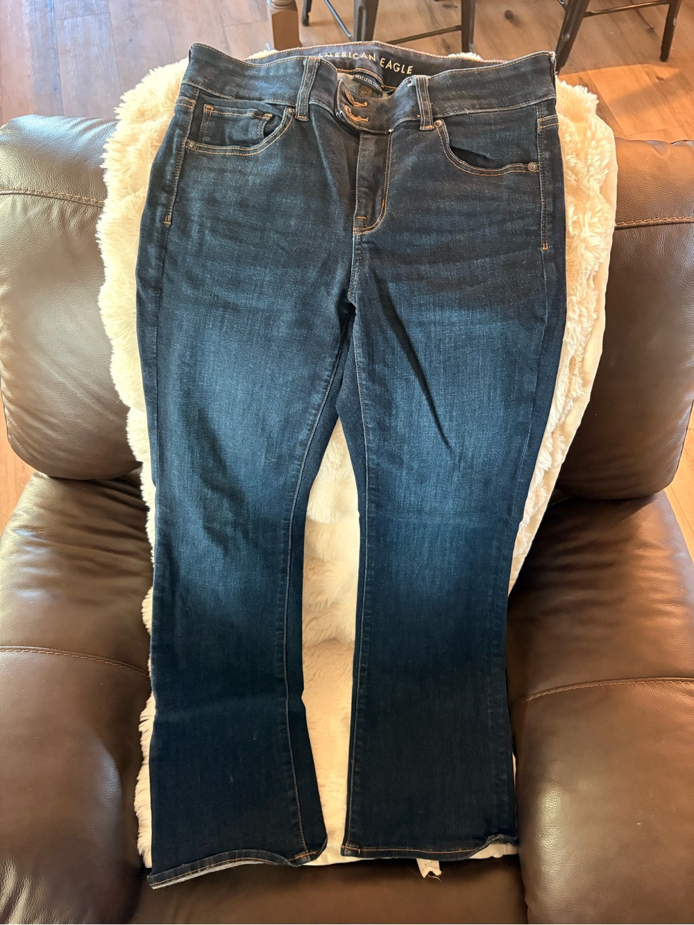 American Eagle Outfitters Dark Blue Women’s Jeans